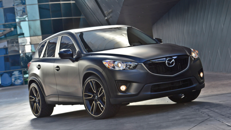 Illustration for article titled Mazda Dressed Up These CX-5s For SEMA, Including A 2.2-liter Diesel Dempsey-Mobile